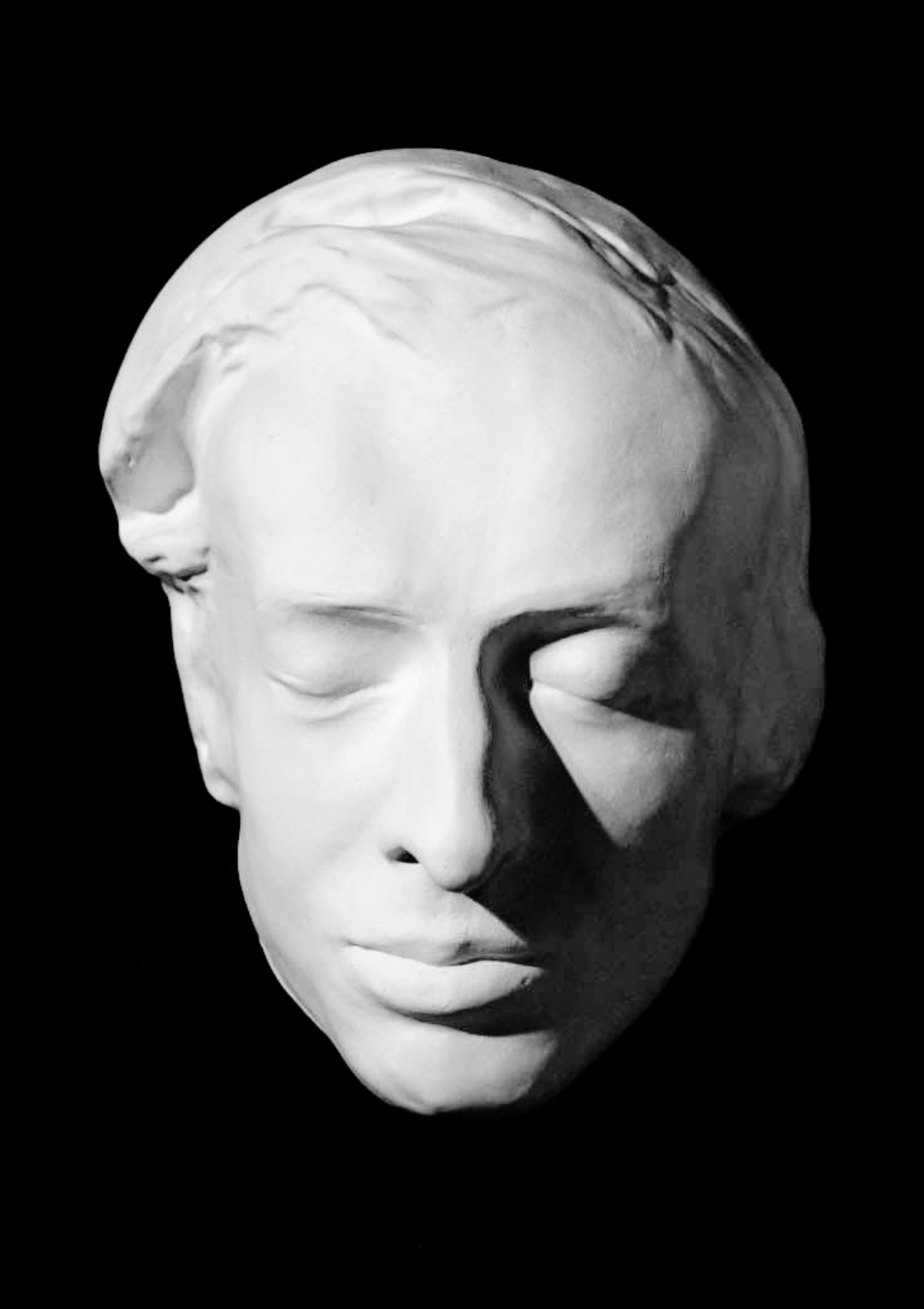 Frédéric Chopin's Death Mask Plaster Replica – Nicholas H Wood